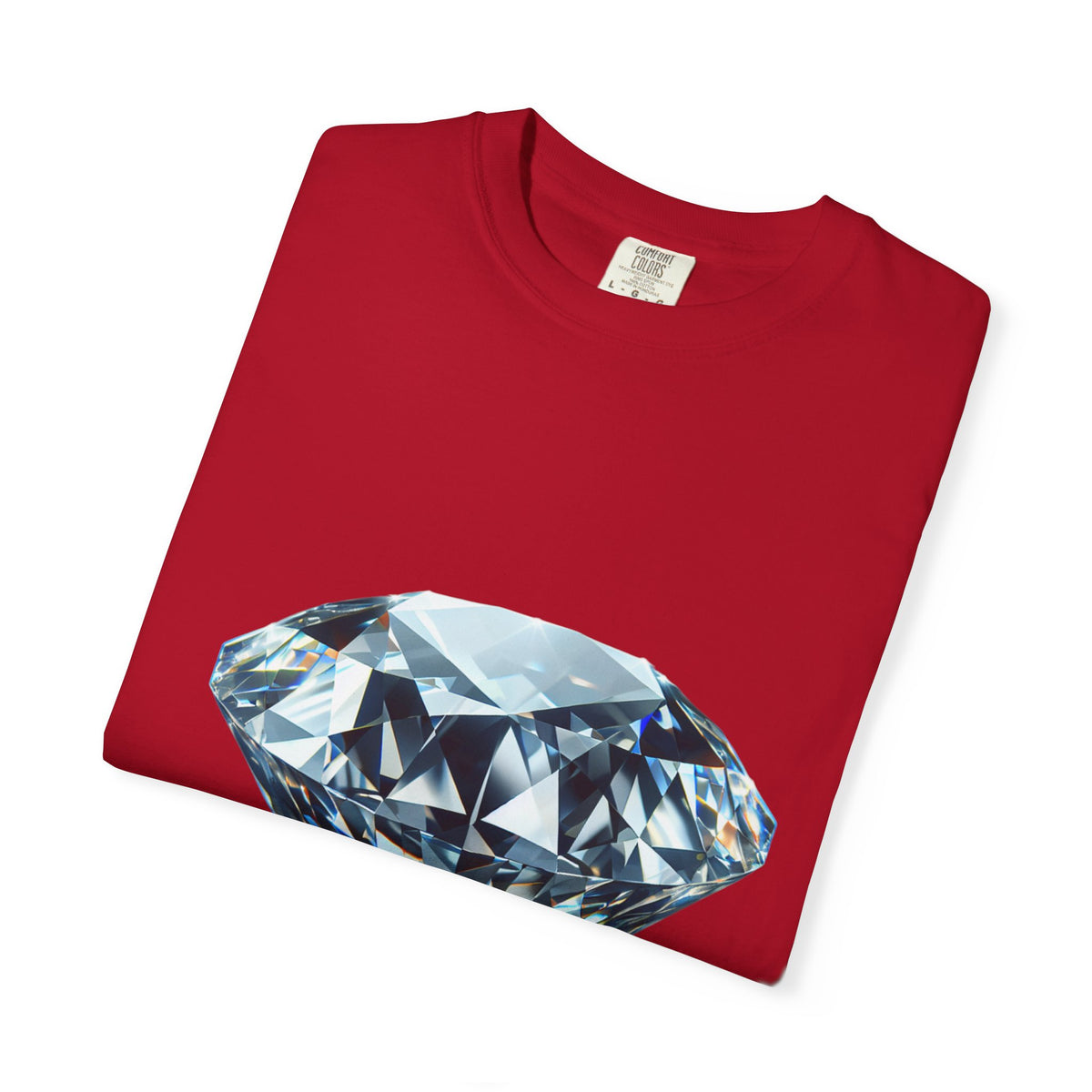 Sparkling Diamond Unisex T-Shirt, Trendy Graphic Tee for Casual Wear, Gift for Birthdays, Parties, Holidays, Fashionable Everyday Style