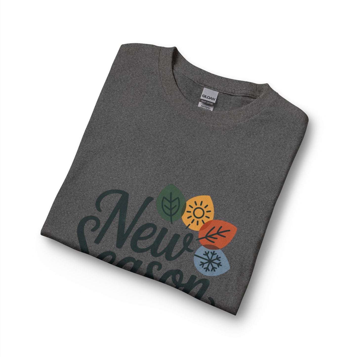 New Season Long Sleeve Tee — “A Season to Begin With” Floral Fall Shirt