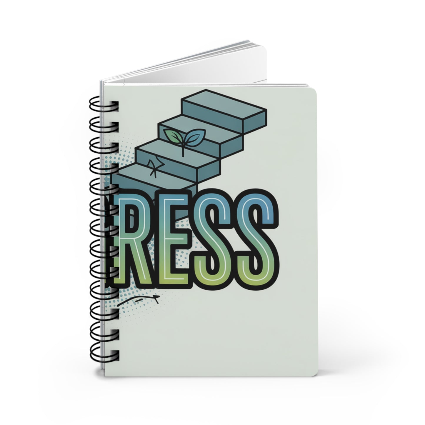 Progress Spiral Journal — Motivational Step-by-Step Notebook