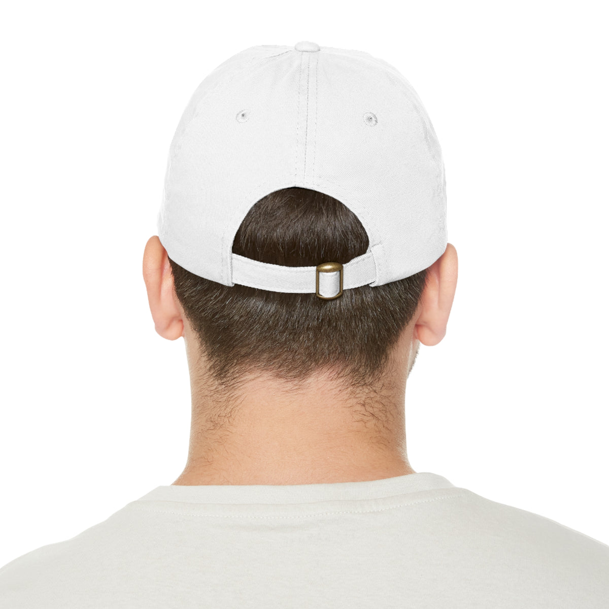 New Day Dad Hat with Leather Patch | Casual Cap, Great Gift for Dad, Trendy Hat for Everyday Wear, Stylish Accessory for Any Occasion
