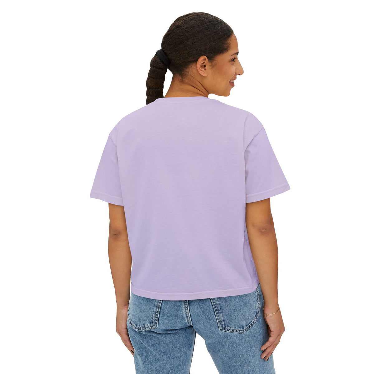 "Still Choosing You" Women's Boxy Tee – Positive Graphic Crop T-Shirt