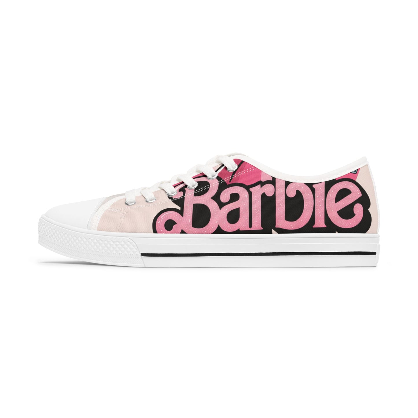 Barbie-Inspired Low Top Sneakers for Women