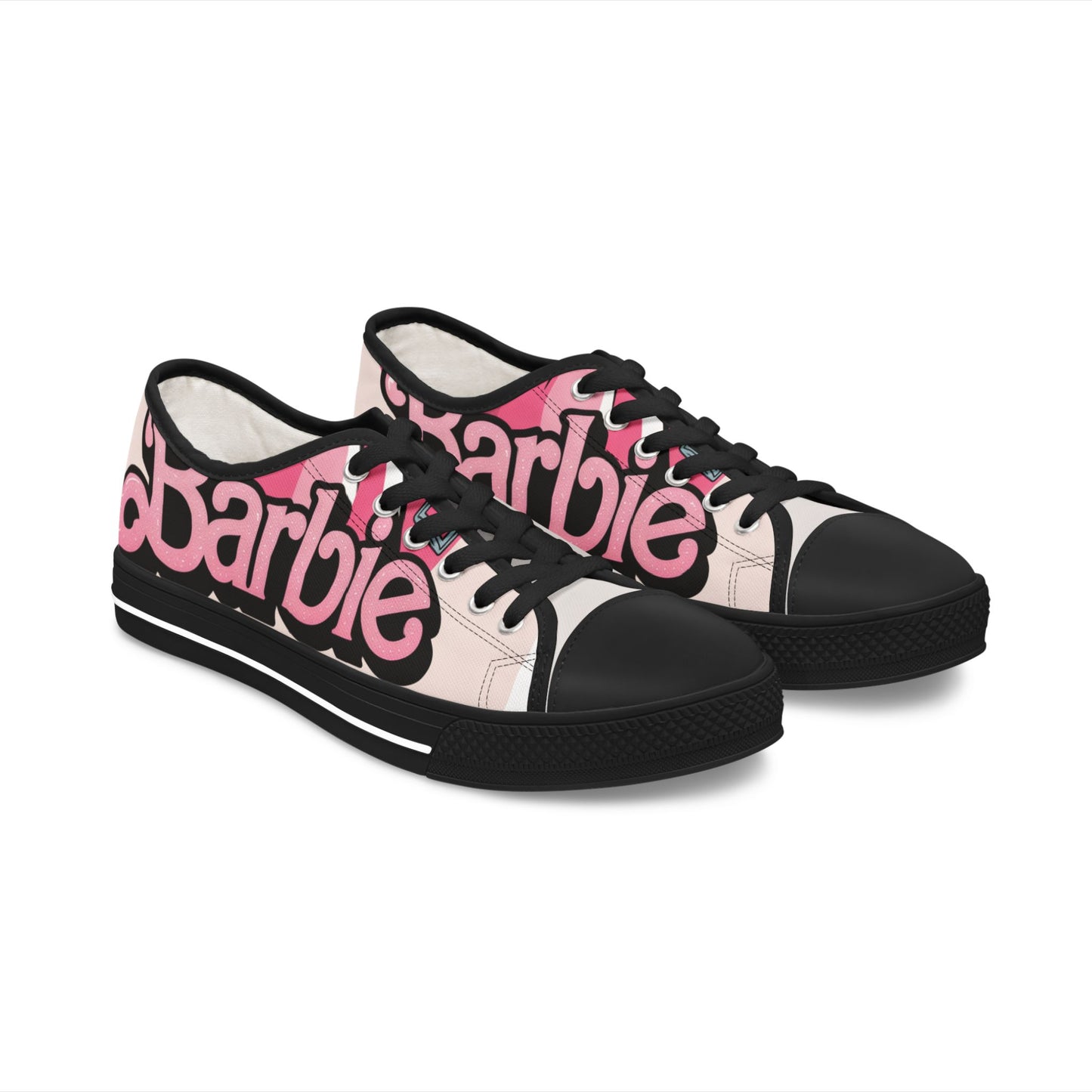 Barbie-Inspired Low Top Sneakers for Women