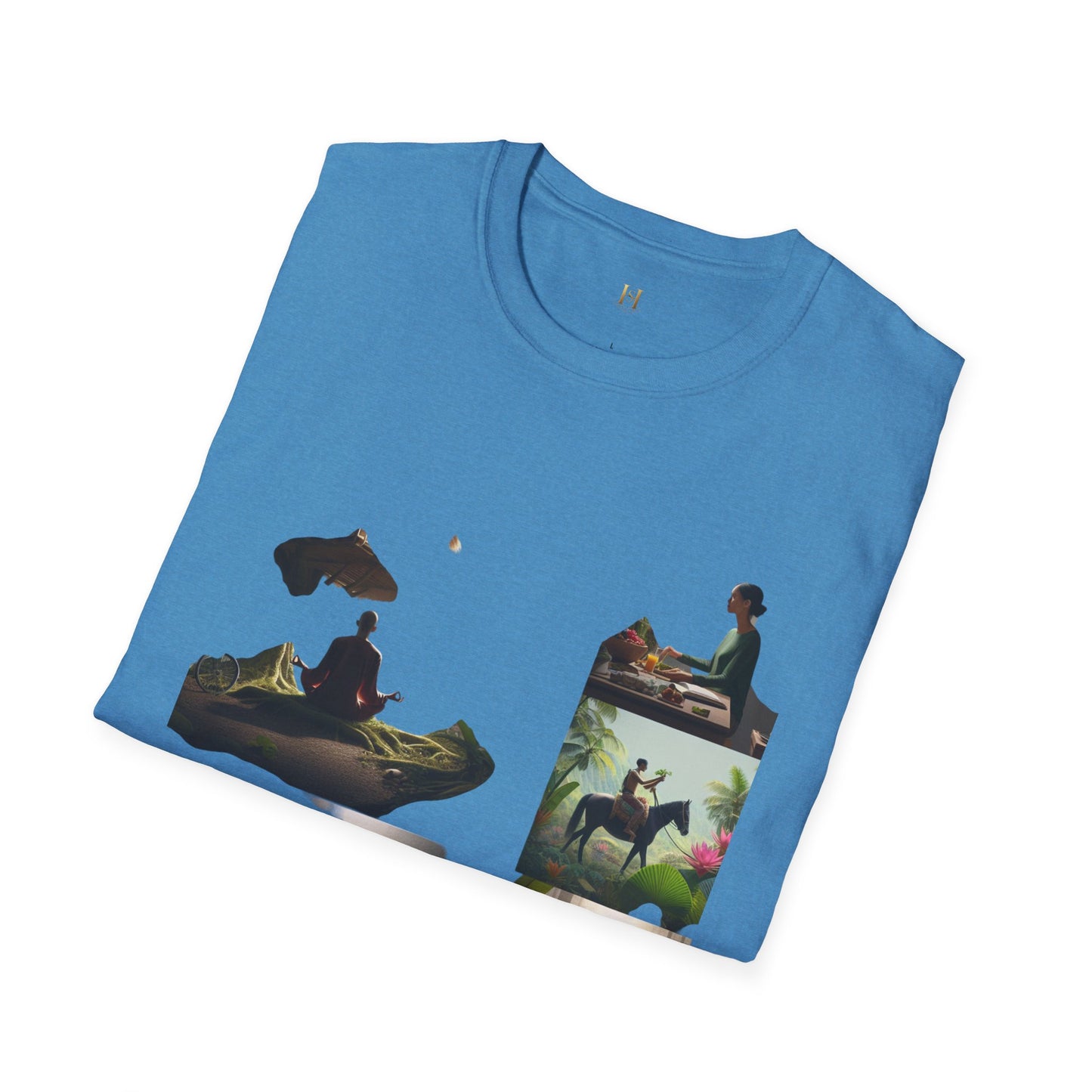 Peaceful Vibes Unisex T-Shirt - Relaxing Wear for Mindfulness