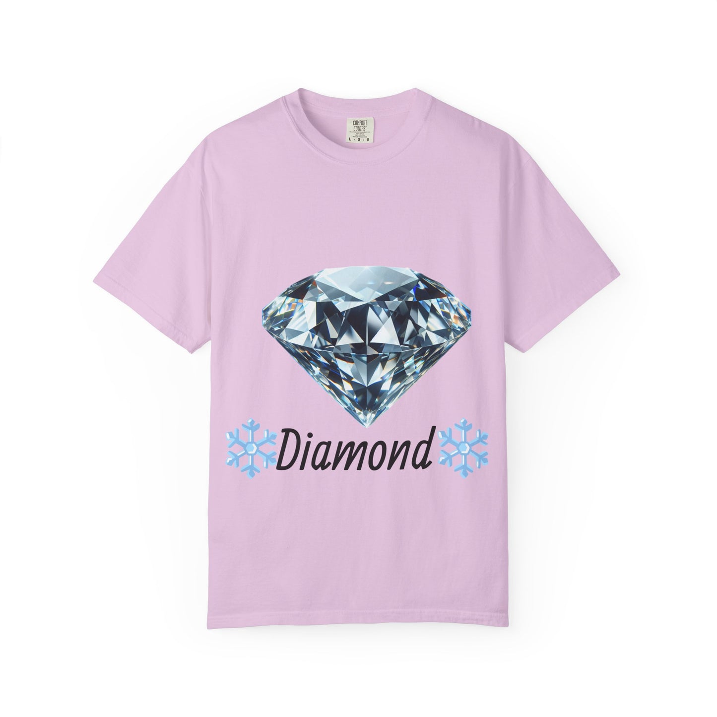 Sparkling Diamond Unisex T-Shirt, Trendy Graphic Tee for Casual Wear, Gift for Birthdays, Parties, Holidays, Fashionable Everyday Style