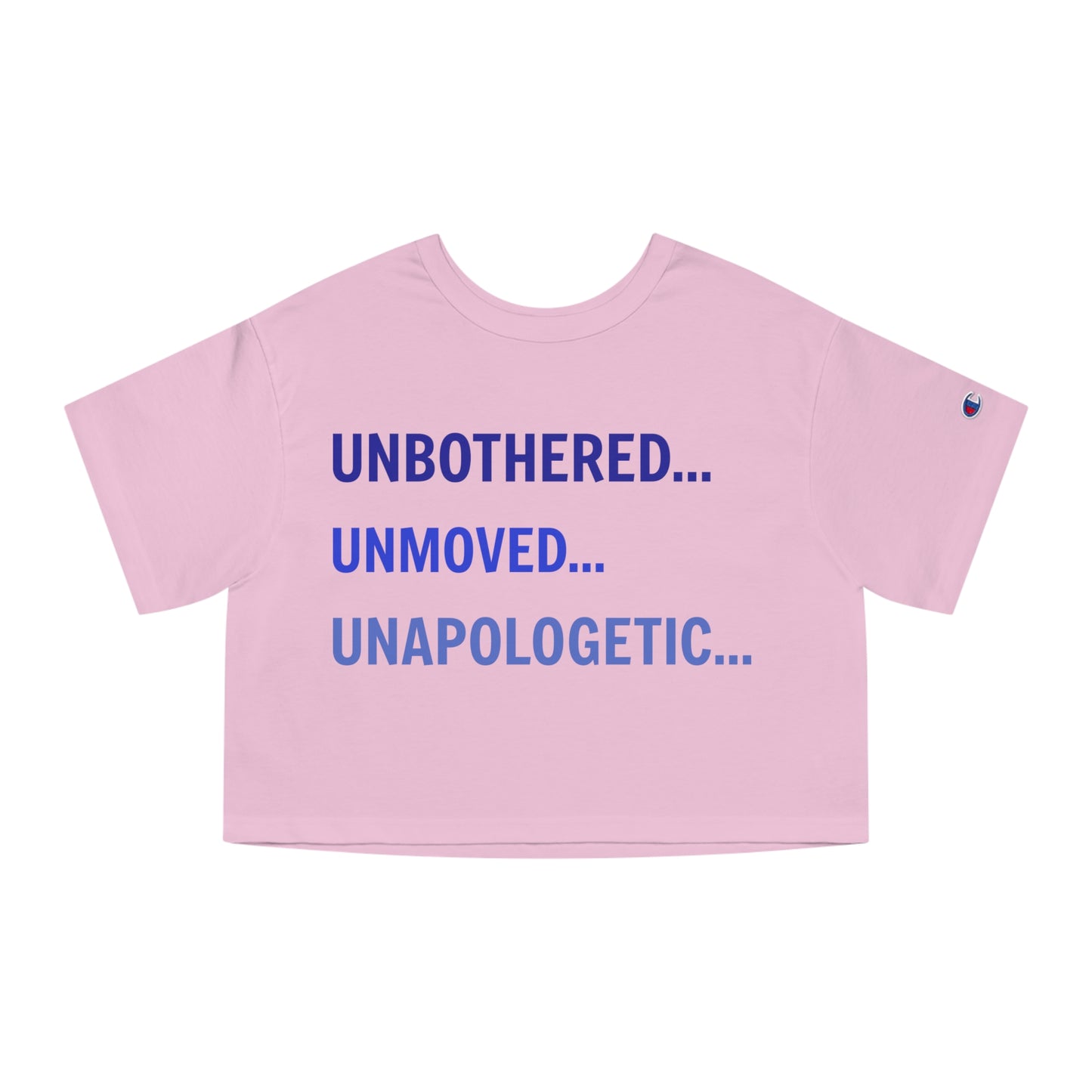 Unbothered Women's Cropped Tee