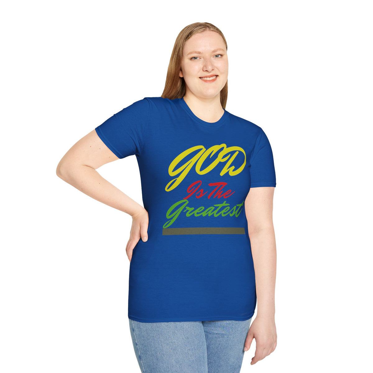 God Is The Greatest T-Shirt — Inspirational Christian Faith Tee
