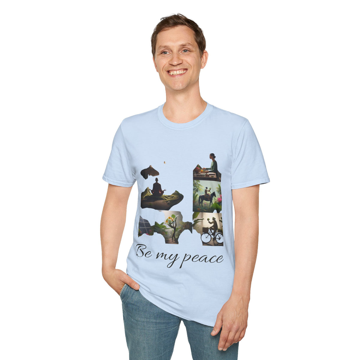 Be My Peace T-Shirt — Calming Nature & Mindfulness Graphic Tee