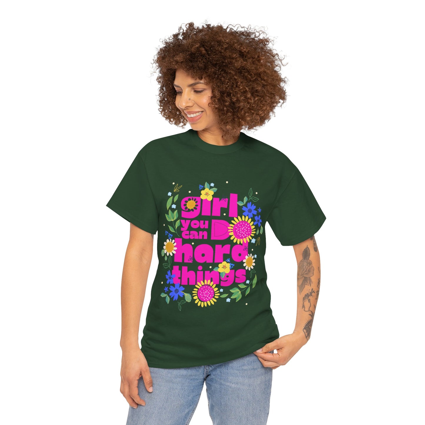 Girl You Can Do Hard Things Tee