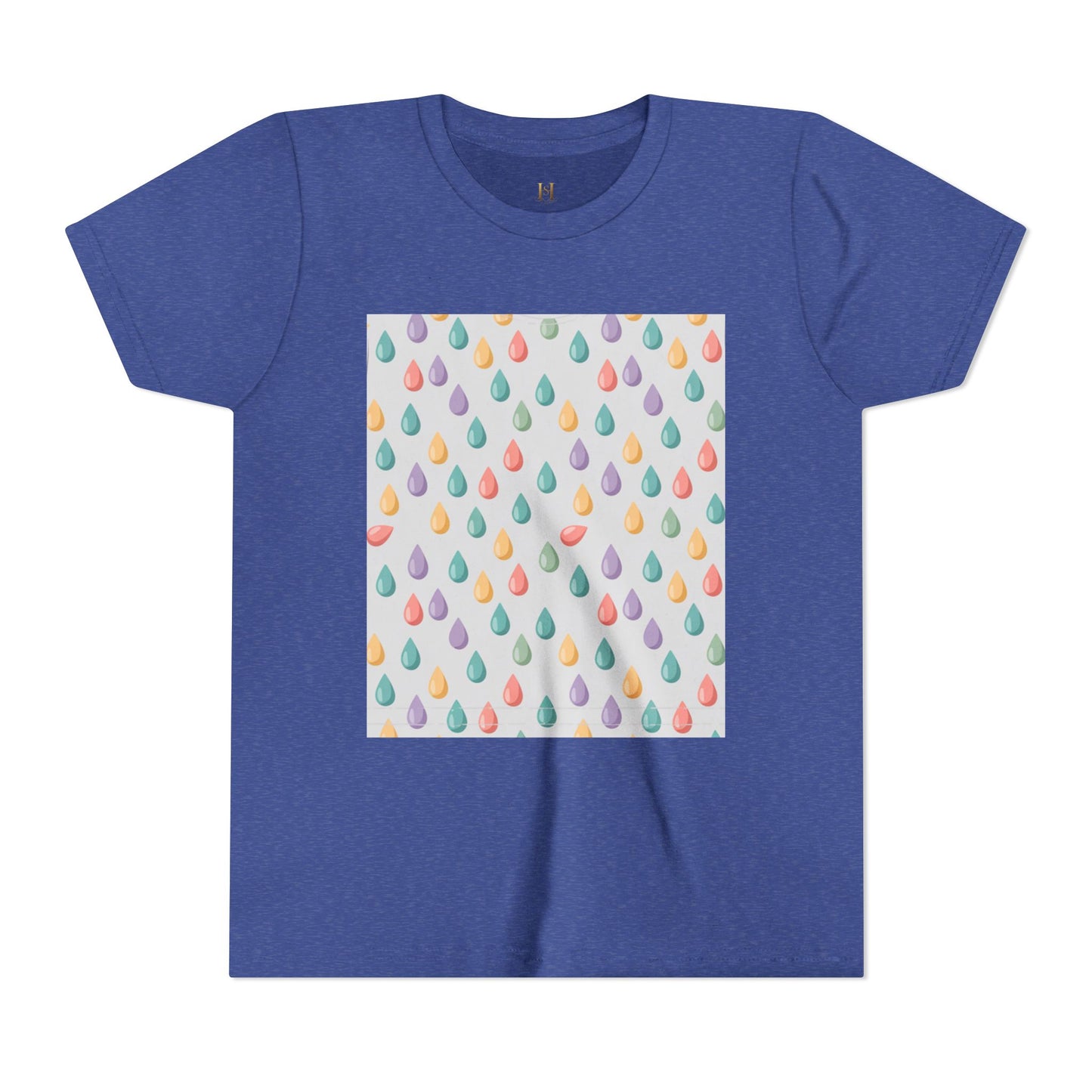 Colorful Water Droplet Youth Tee