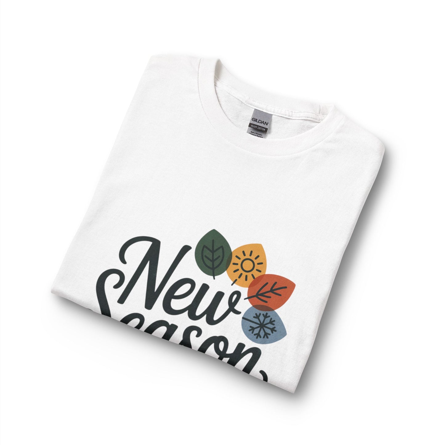 New Season Long Sleeve Tee — “A Season to Begin With” Floral Fall Shirt