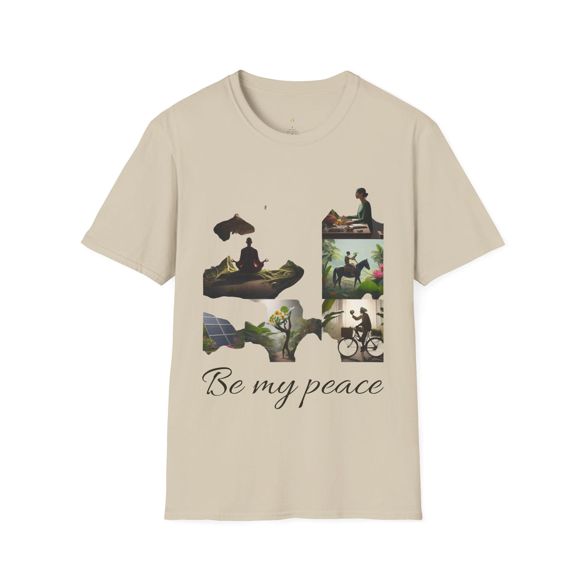 Be My Peace T-Shirt — Calming Nature & Mindfulness Graphic Tee