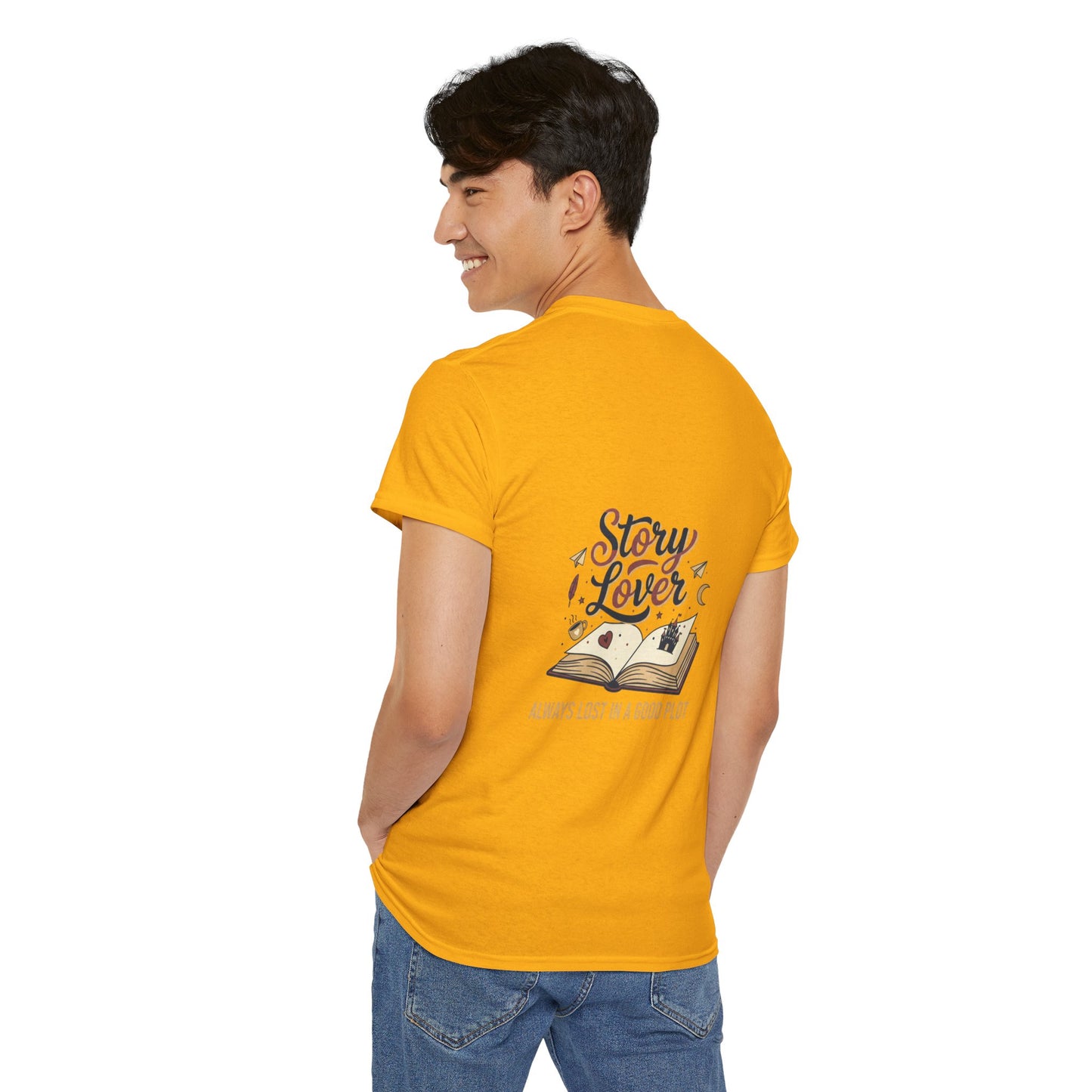 Love Story T-Shirt — 'Love Story' Floral Heart Romance Tee