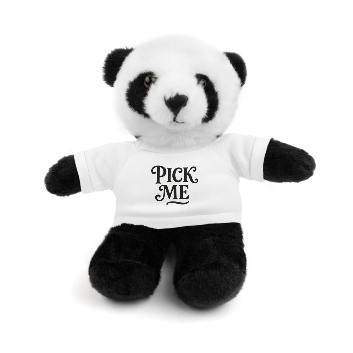 Pick Me Plush Bear with Tee — Cute Stuffed Animal Gift