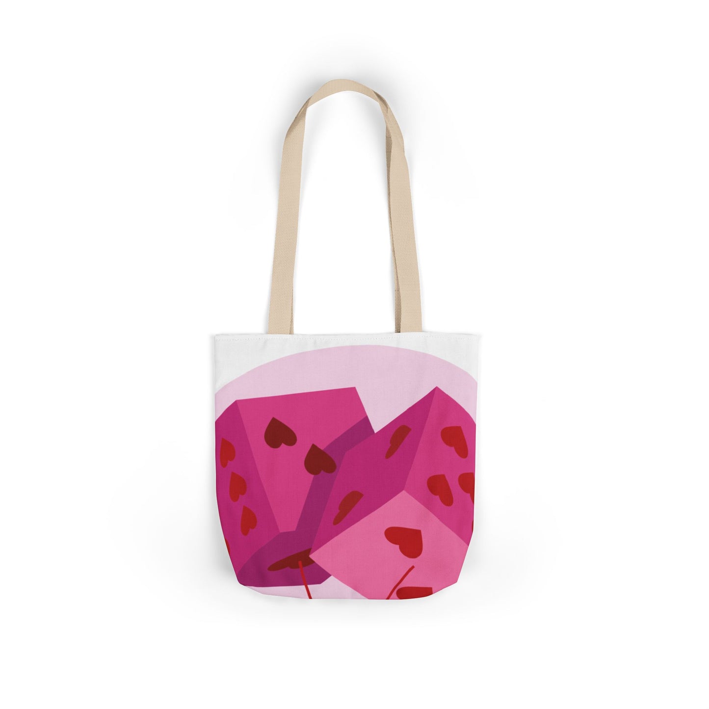 Chic Pink Canvas Tote Bag, Stylish Shopper, Eco-Friendly Gift, Beach Bag, Cute Grocery Bag, Artisan Handbag, Fashion Accessory
