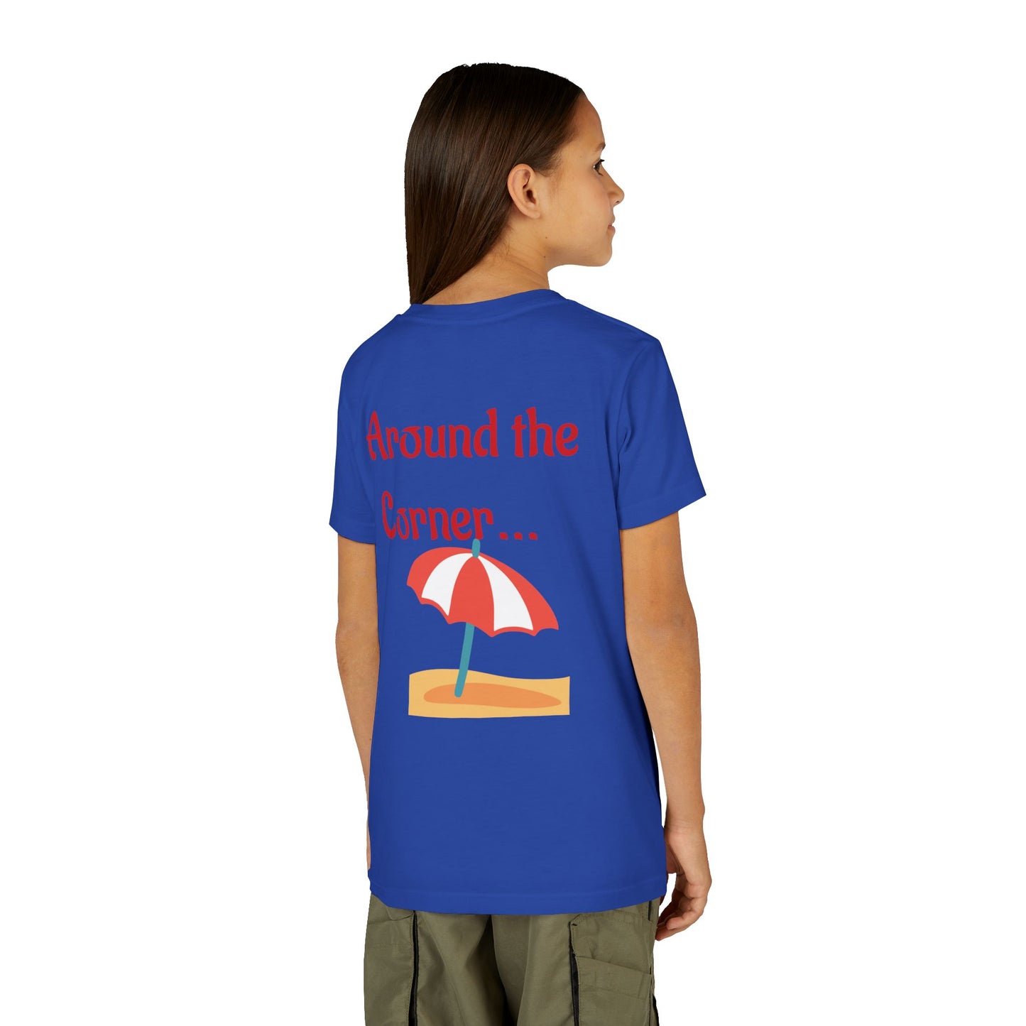 Youth Summer Vibe Tee, Kids Beach Tee