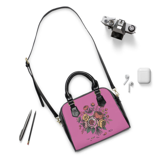 Floral Shoulder Handbag - Chic Bohemian Design for Everyday Use
