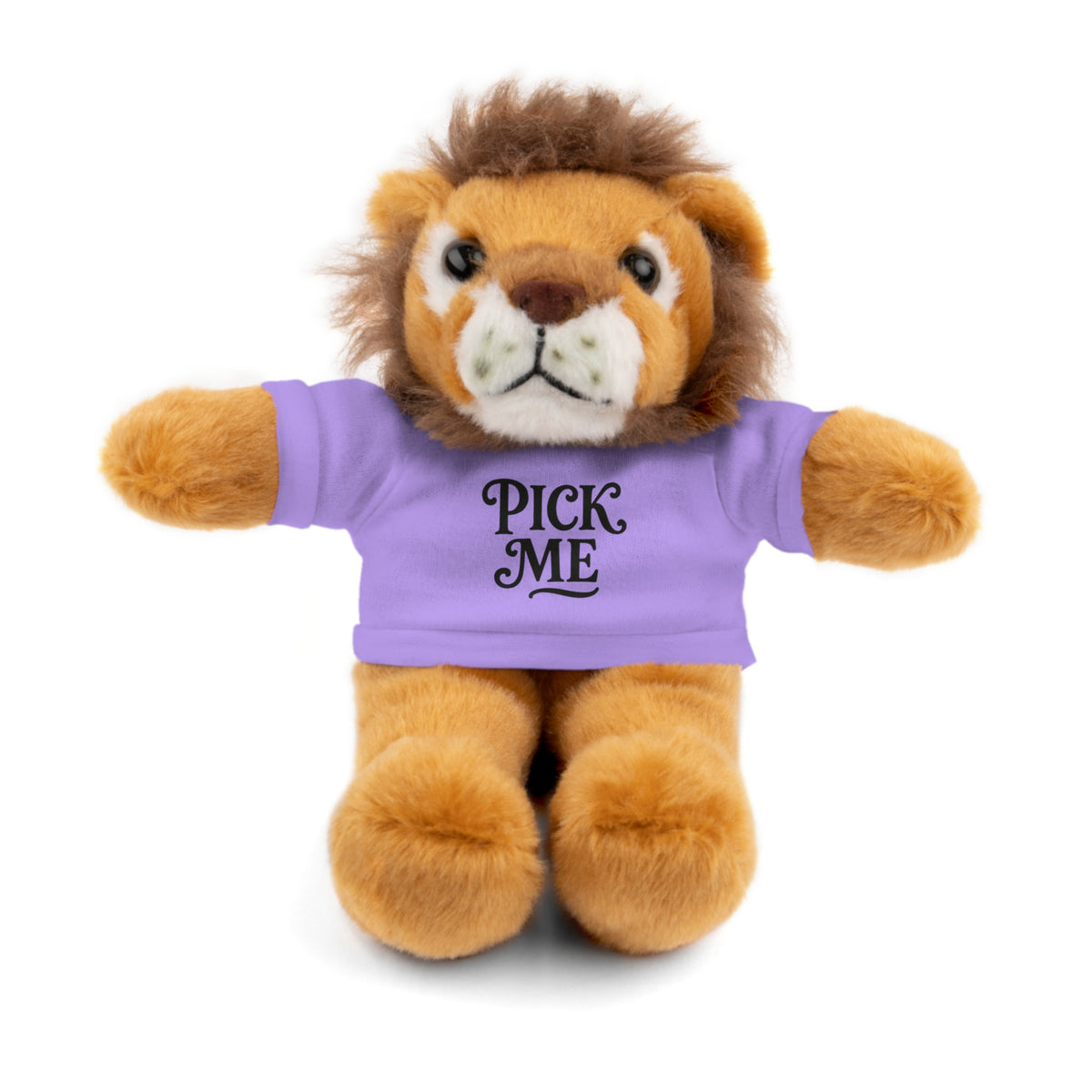 Pick Me Plush Bear with Tee — Cute Stuffed Animal Gift