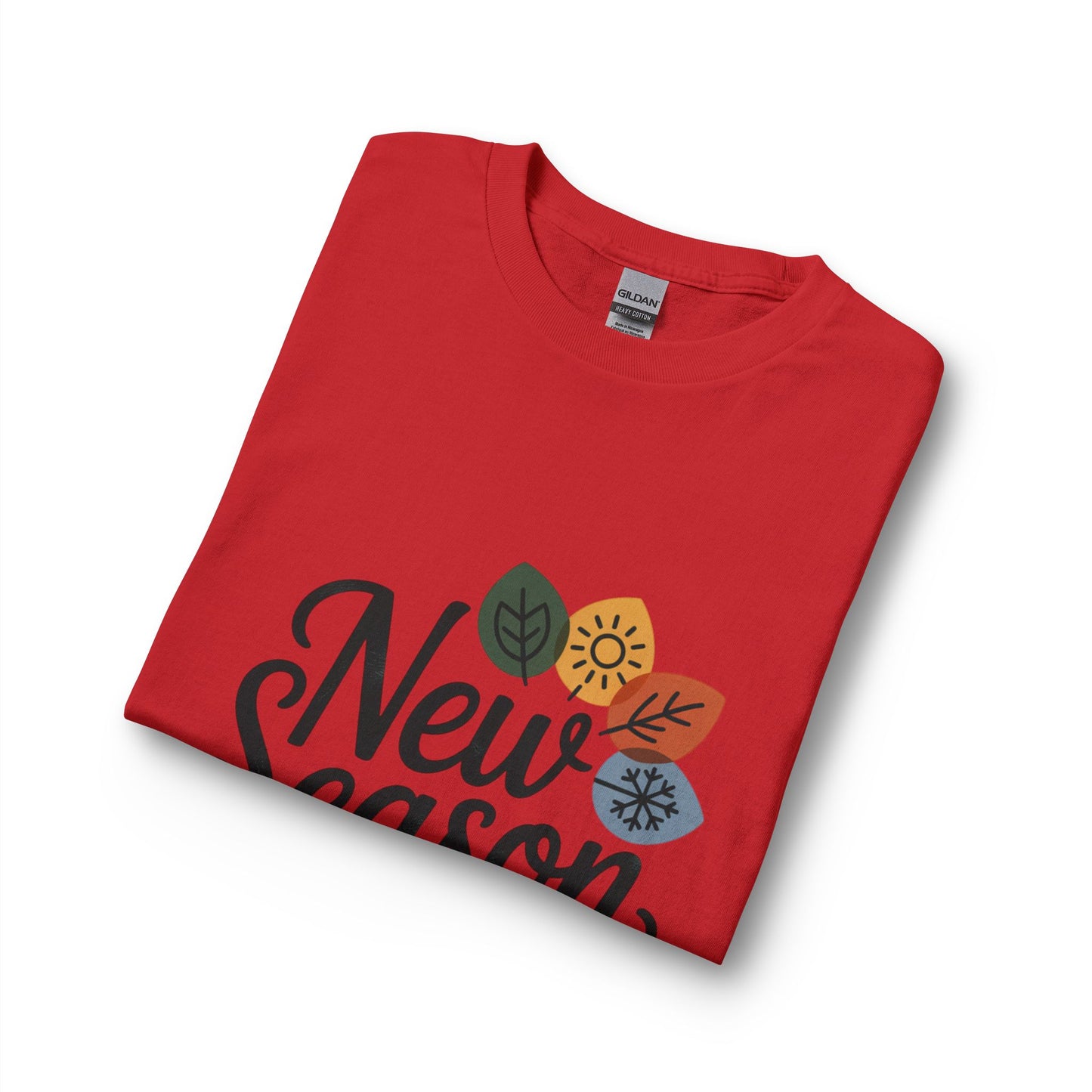 New Season Long Sleeve Tee — “A Season to Begin With” Floral Fall Shirt