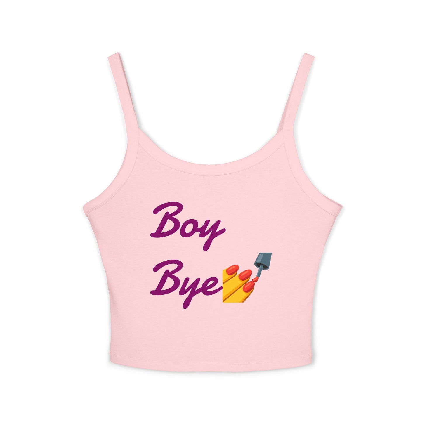 Chic Women's Tank Top with "boy bye"