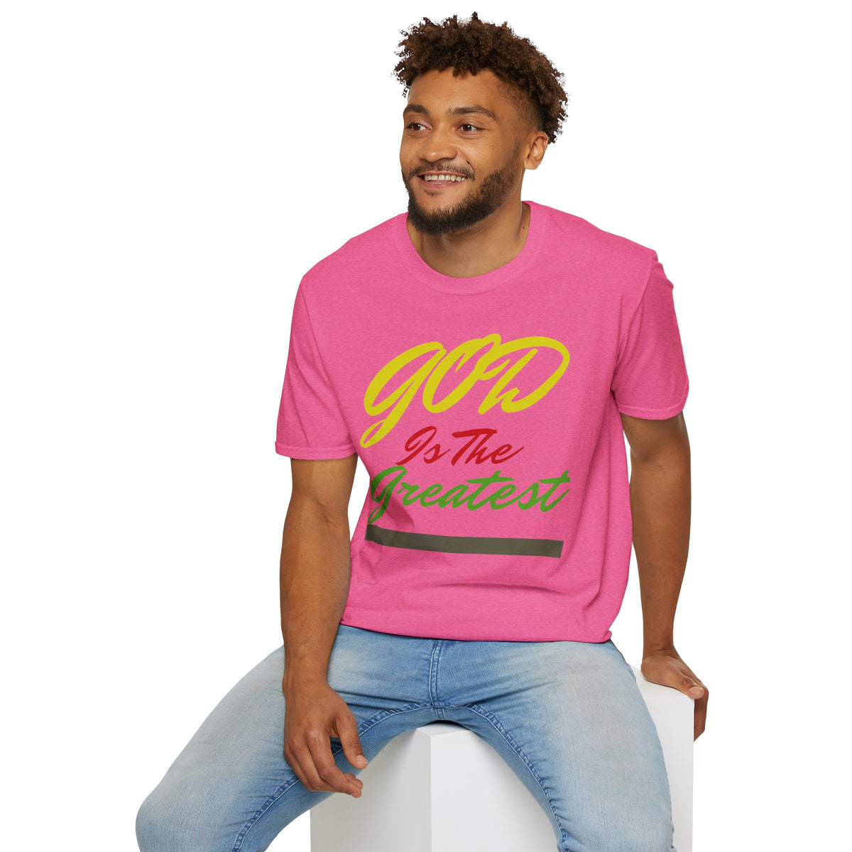God Is The Greatest T-Shirt — Inspirational Christian Faith Tee