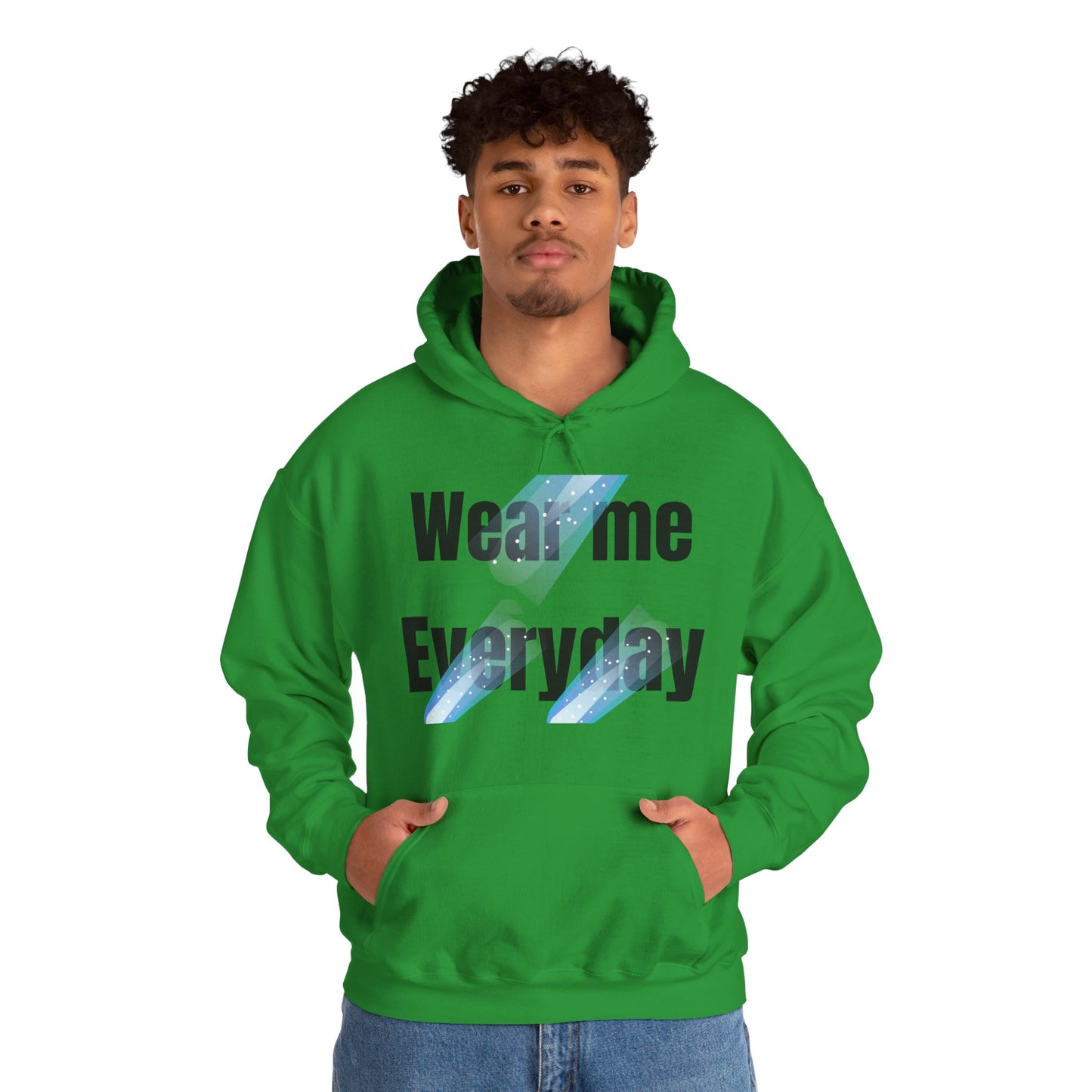 Everyday Wear Unisex Hooded Sweatshirt, Cozy Pullover