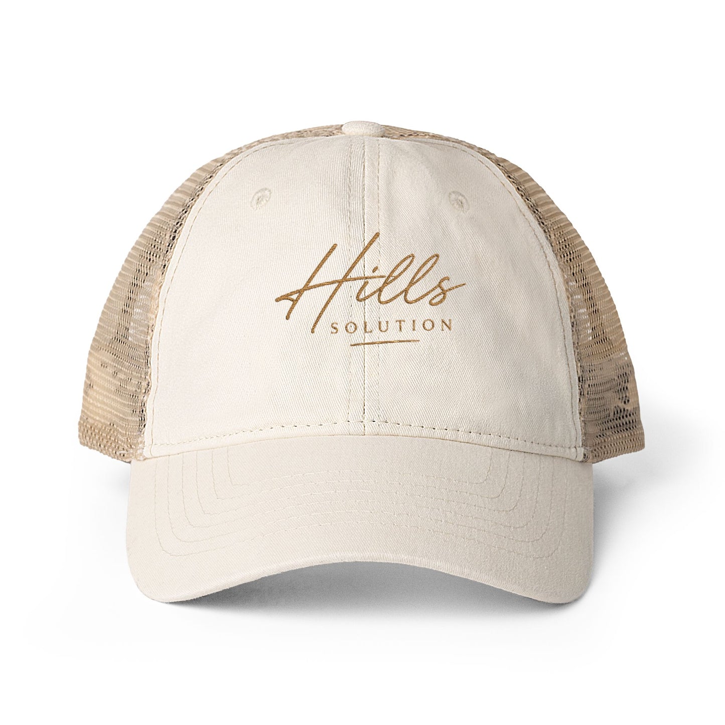 Women's Washed Mesh-Back Cap
