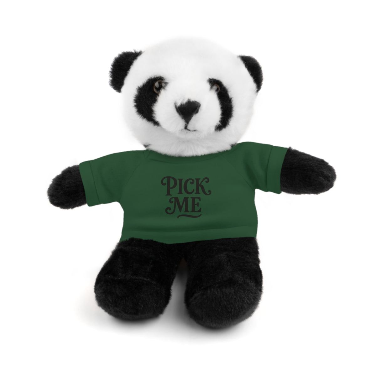 Pick Me Plush Bear with Tee — Cute Stuffed Animal Gift