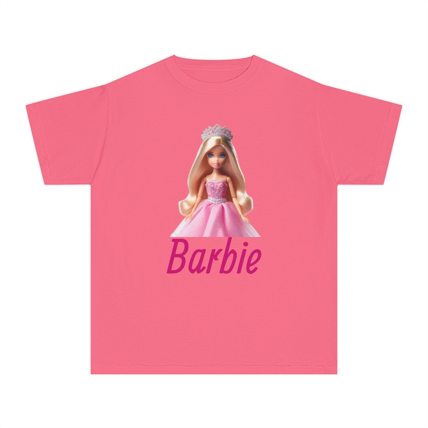 Barbie Youth Midweight Tee, Cute Kids Shirt, Barbie Fan Gift, Birthday Shirt, Playdate Outfit