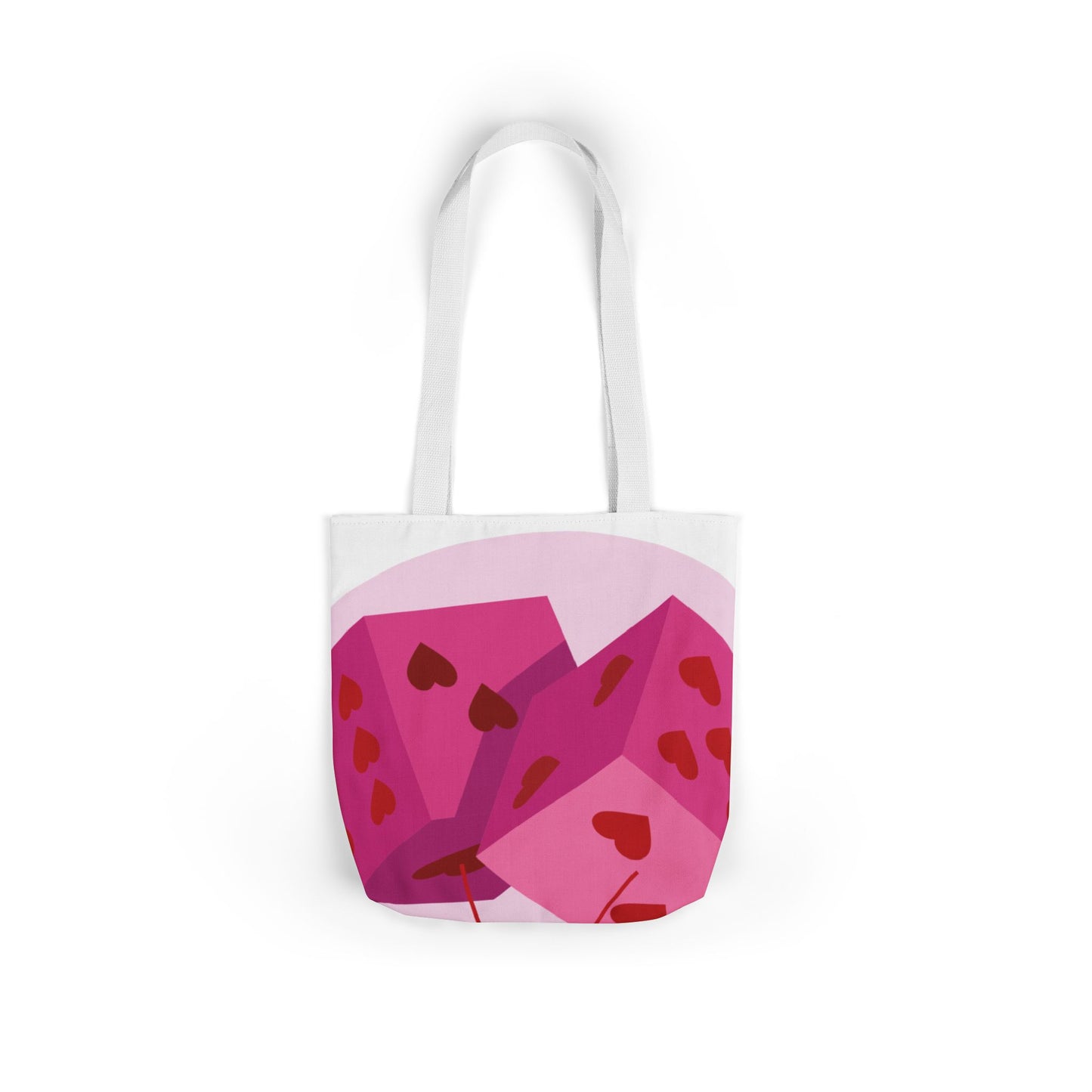 Chic Pink Canvas Tote Bag, Stylish Shopper, Eco-Friendly Gift, Beach Bag, Cute Grocery Bag, Artisan Handbag, Fashion Accessory