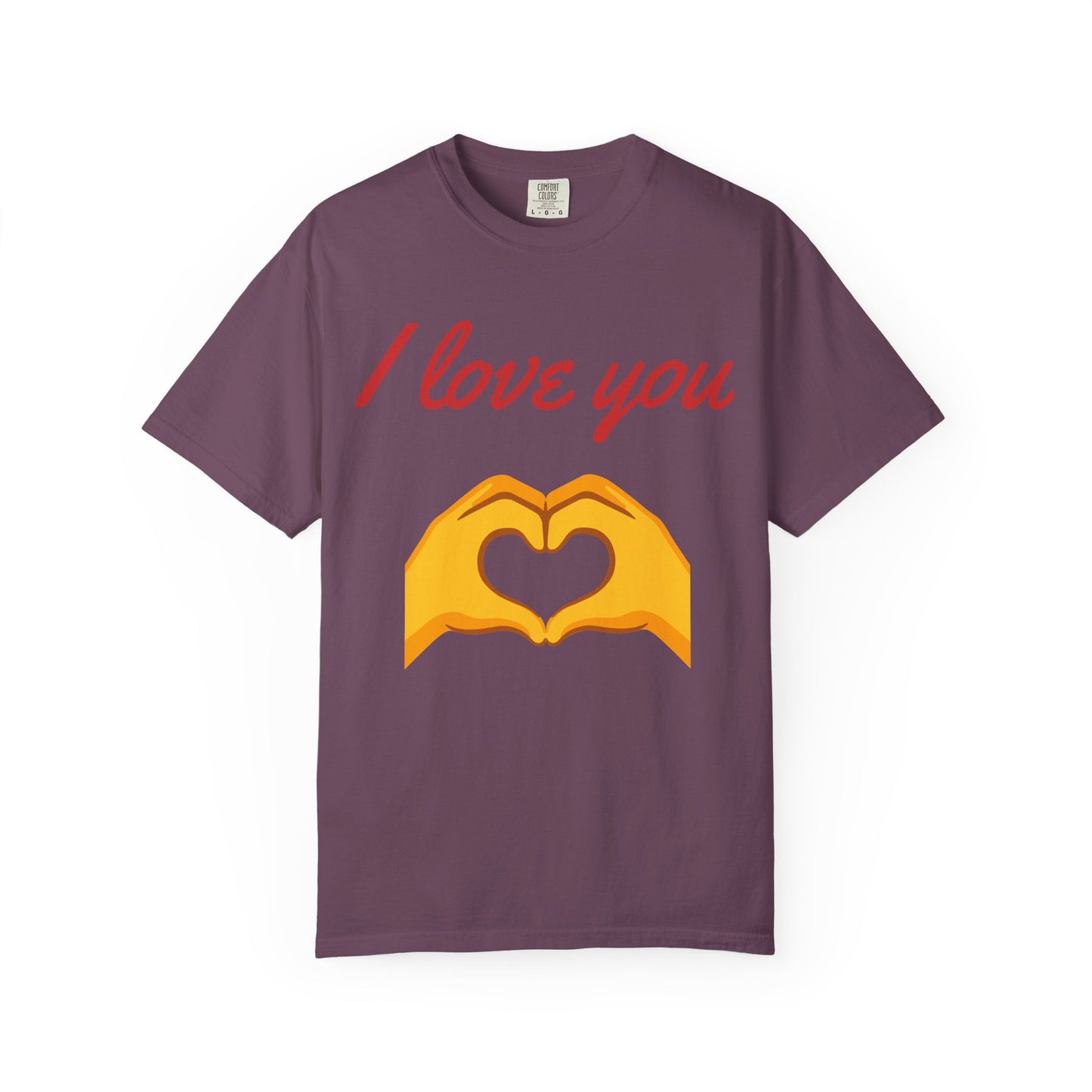 I Love You Hand Heart Unisex T-Shirt, Casual Love Tee, Gift for Him or Her, Anniversary or Valentine's Day Outfit, Cute Couples Shirt, [...]