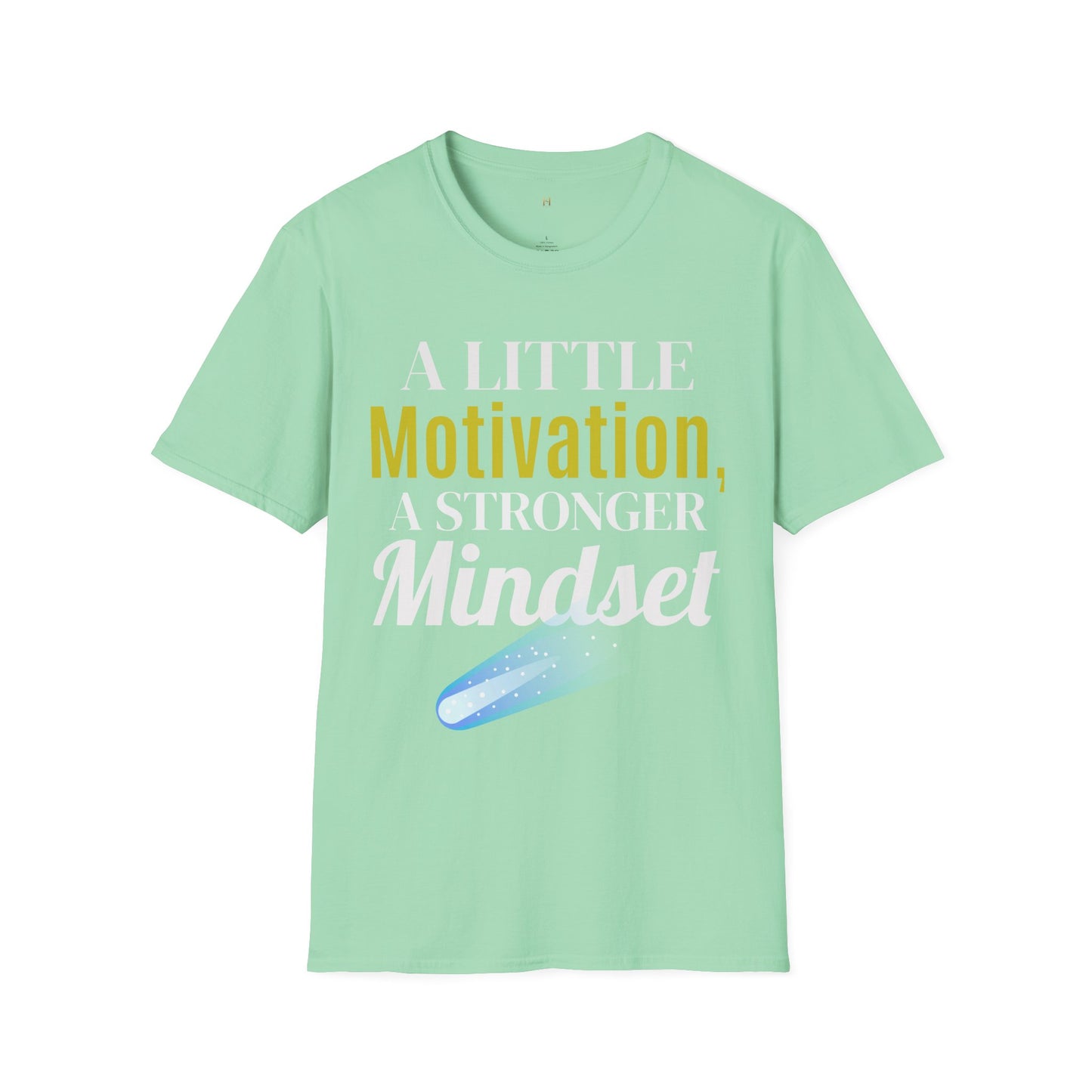 Motivational Quote T-Shirt, Unisex Softstyle Tee, Positive Vibes Shirt, Empowerment Apparel, Inspirational Gift for Friends