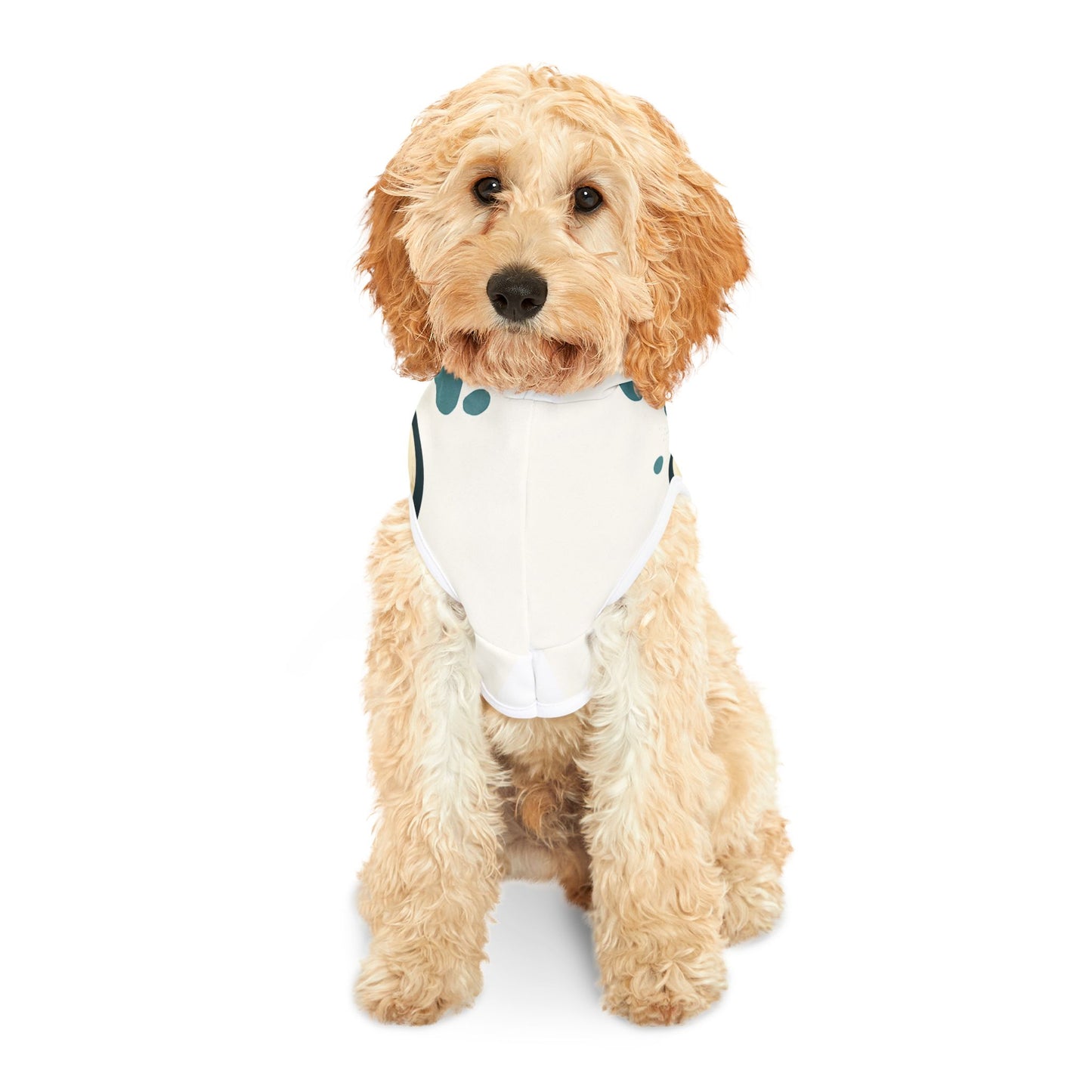 Dog Hoodie — Playful Bones & Paw Print Pet Hoodie