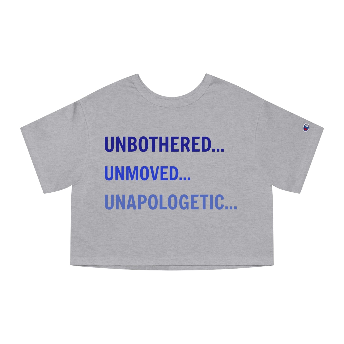 Unbothered Women's Cropped Tee