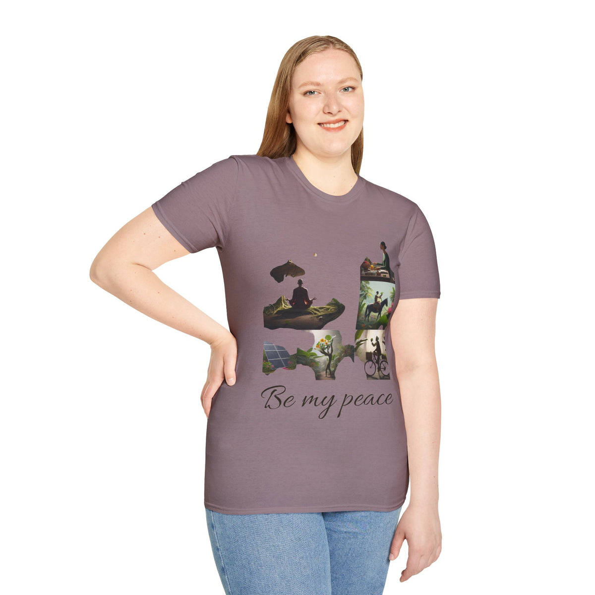 Be My Peace T-Shirt — Calming Nature & Mindfulness Graphic Tee