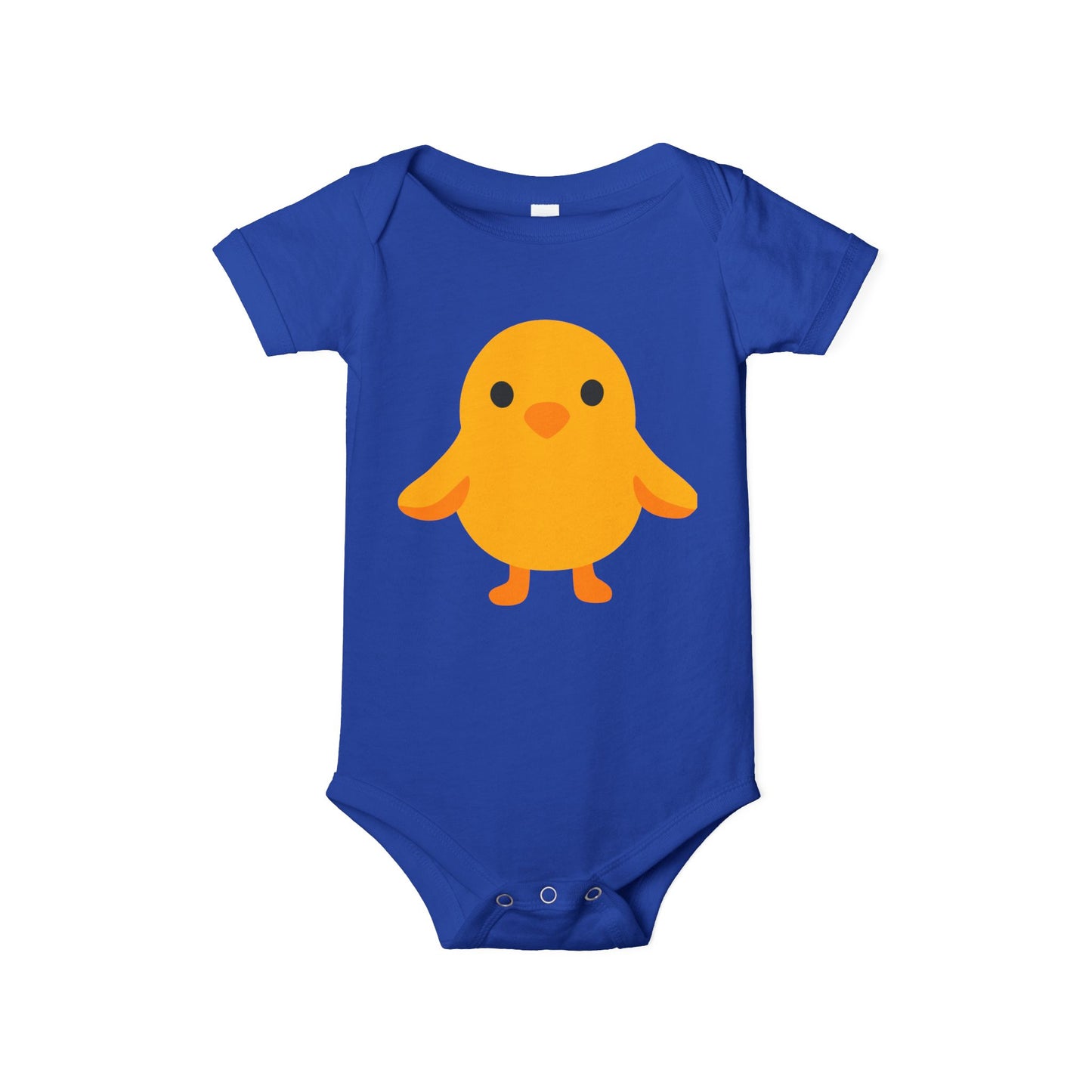 Adorable Baby Bodysuit with Cute Chick Design, Infant Onesie