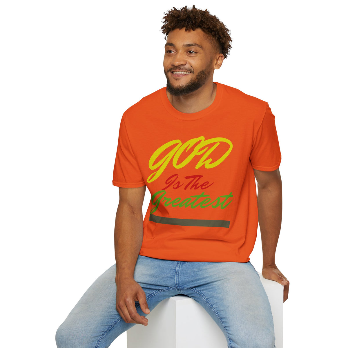God Is The Greatest T-Shirt — Inspirational Christian Faith Tee