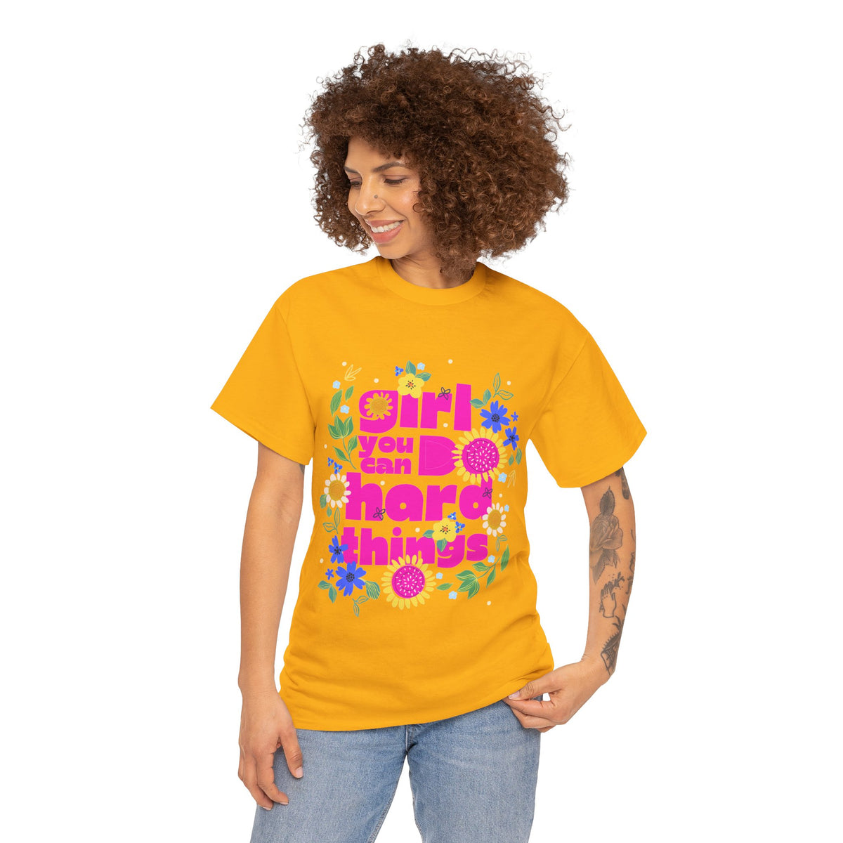 Girl You Can Do Hard Things Tee