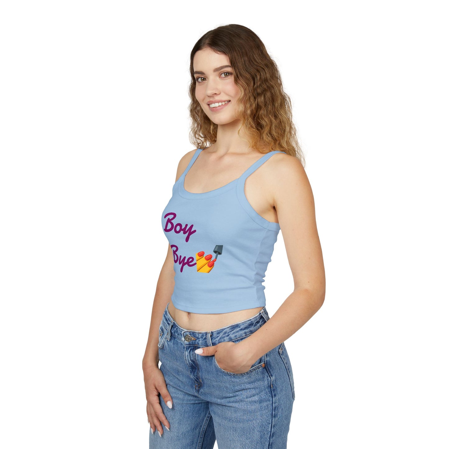 Chic Women's Tank Top with "boy bye"