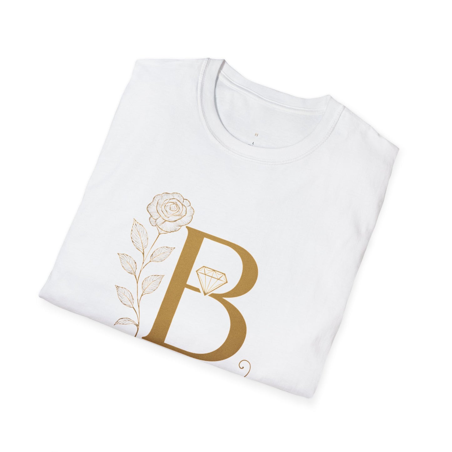 Personalized Floral Monogram T-Shirt, Forever Be Mine Shirt