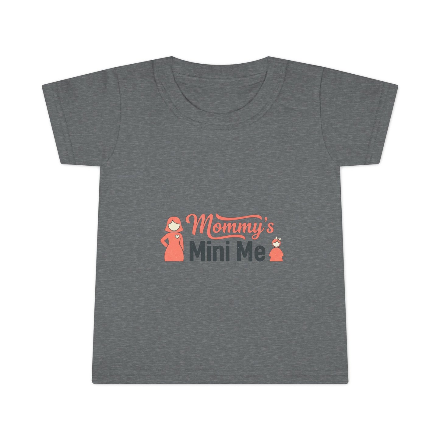 Toddler T-Shirt — "Mommy's Mini Me" Gray Kids Tee