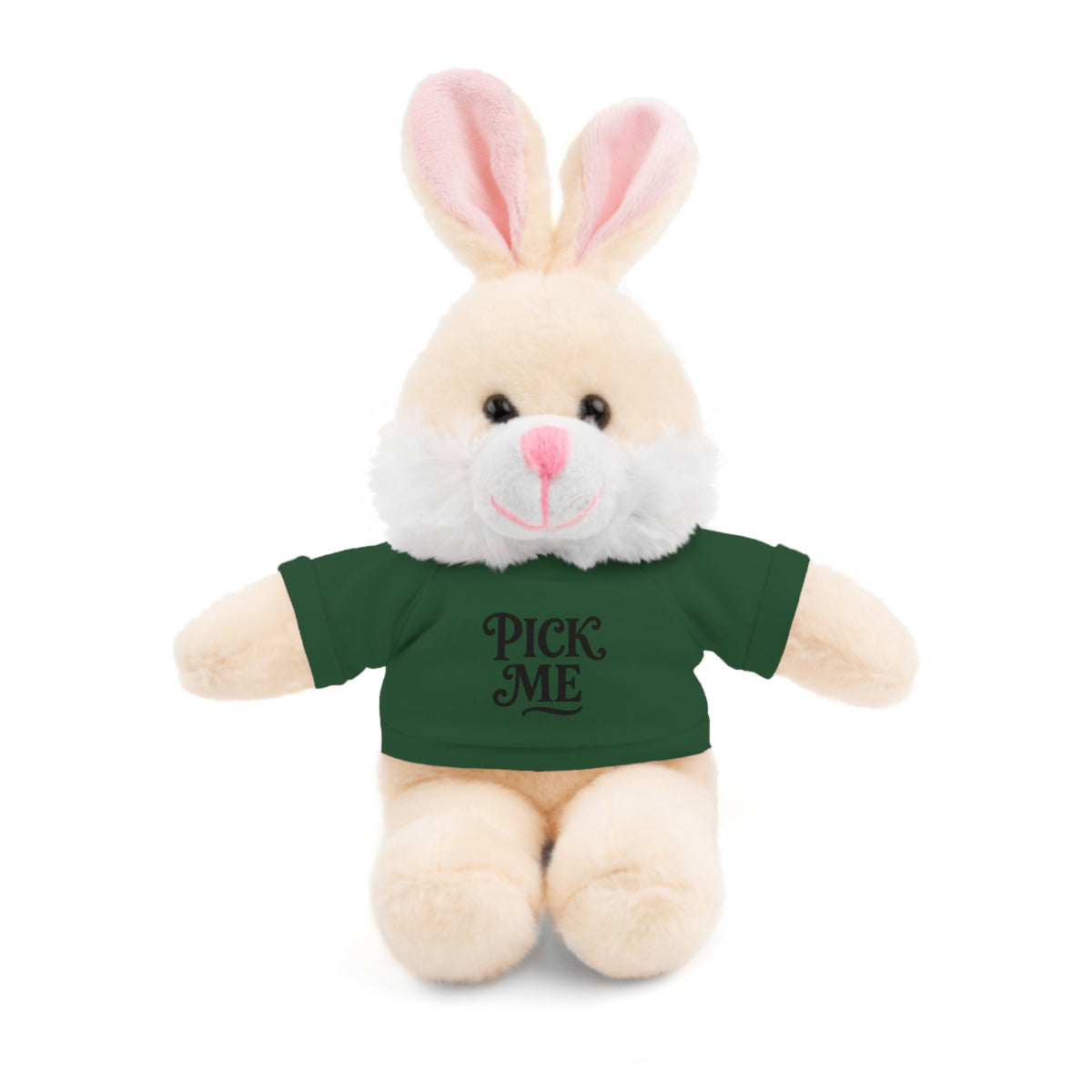 Pick Me Plush Bear with Tee — Cute Stuffed Animal Gift