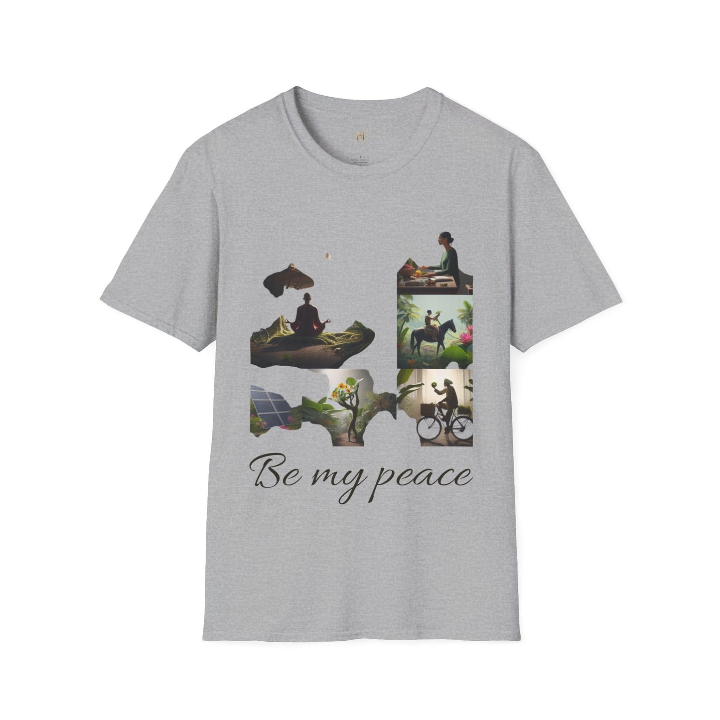 Peaceful Vibes Unisex T-Shirt - Relaxing Wear for Mindfulness