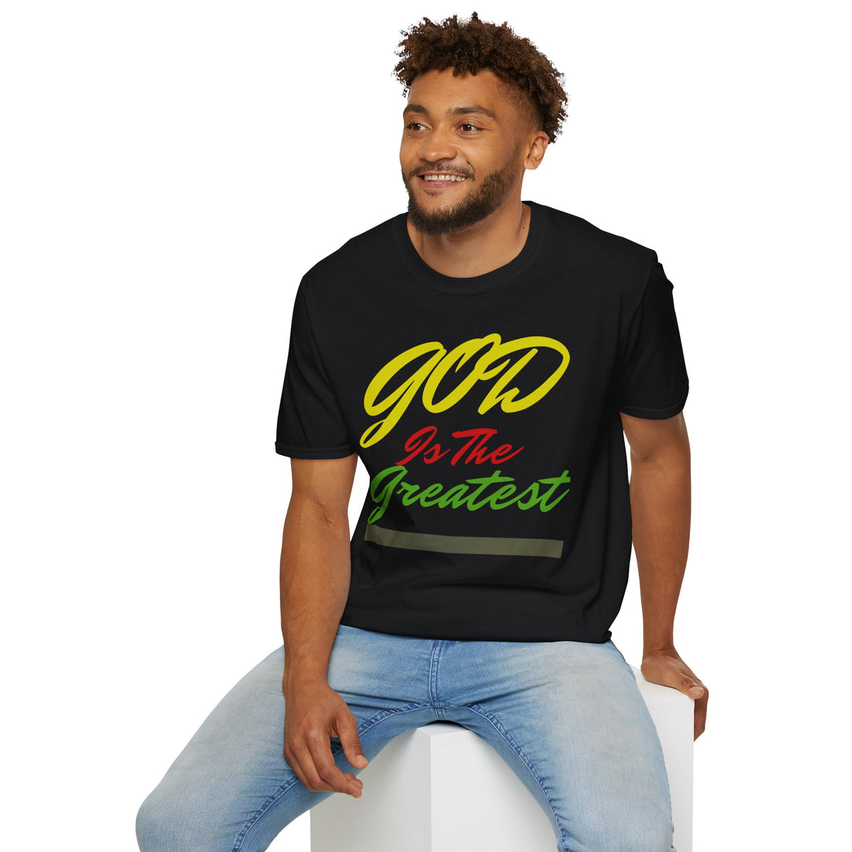 God Is The Greatest T-Shirt — Inspirational Christian Faith Tee