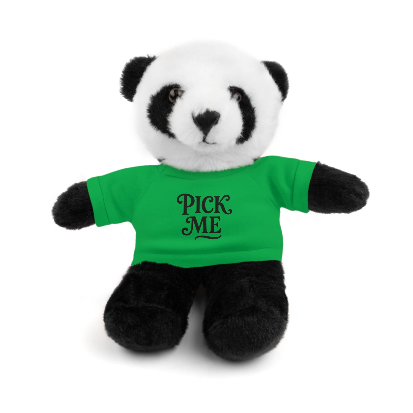 Pick Me Plush Bear with Tee — Cute Stuffed Animal Gift