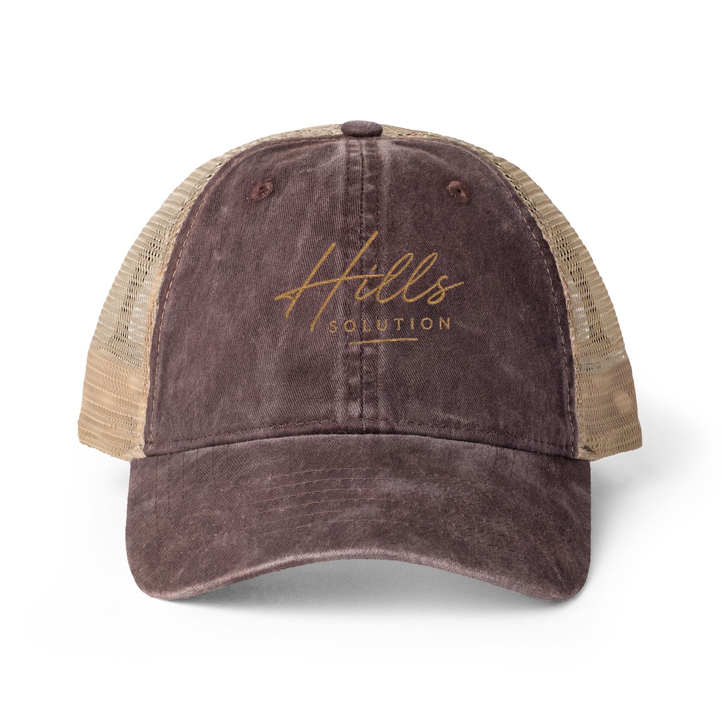 Women's Washed Mesh-Back Cap