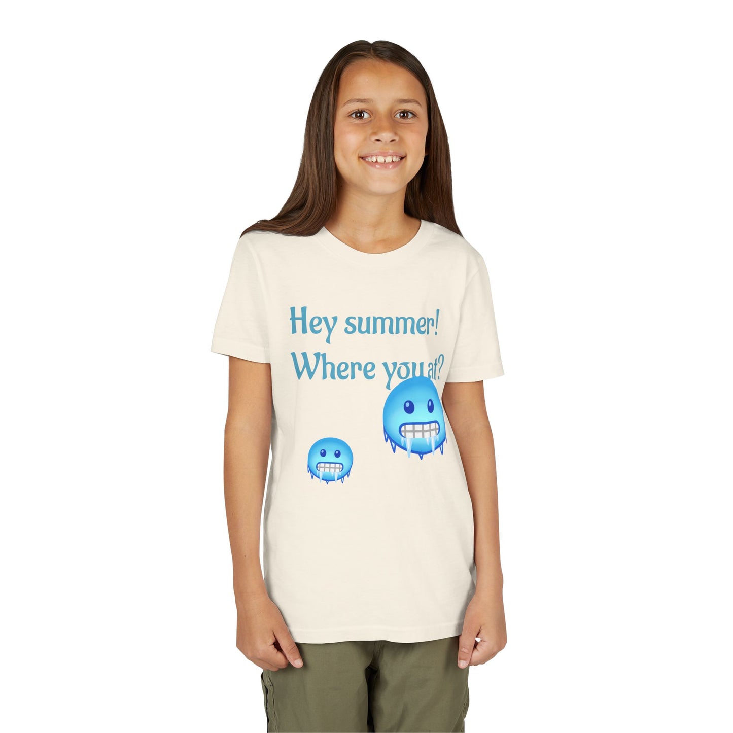 Youth Summer Vibe Tee, Kids Beach Tee