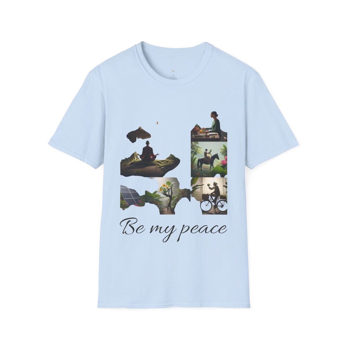 Be My Peace T-Shirt — Calming Nature & Mindfulness Graphic Tee