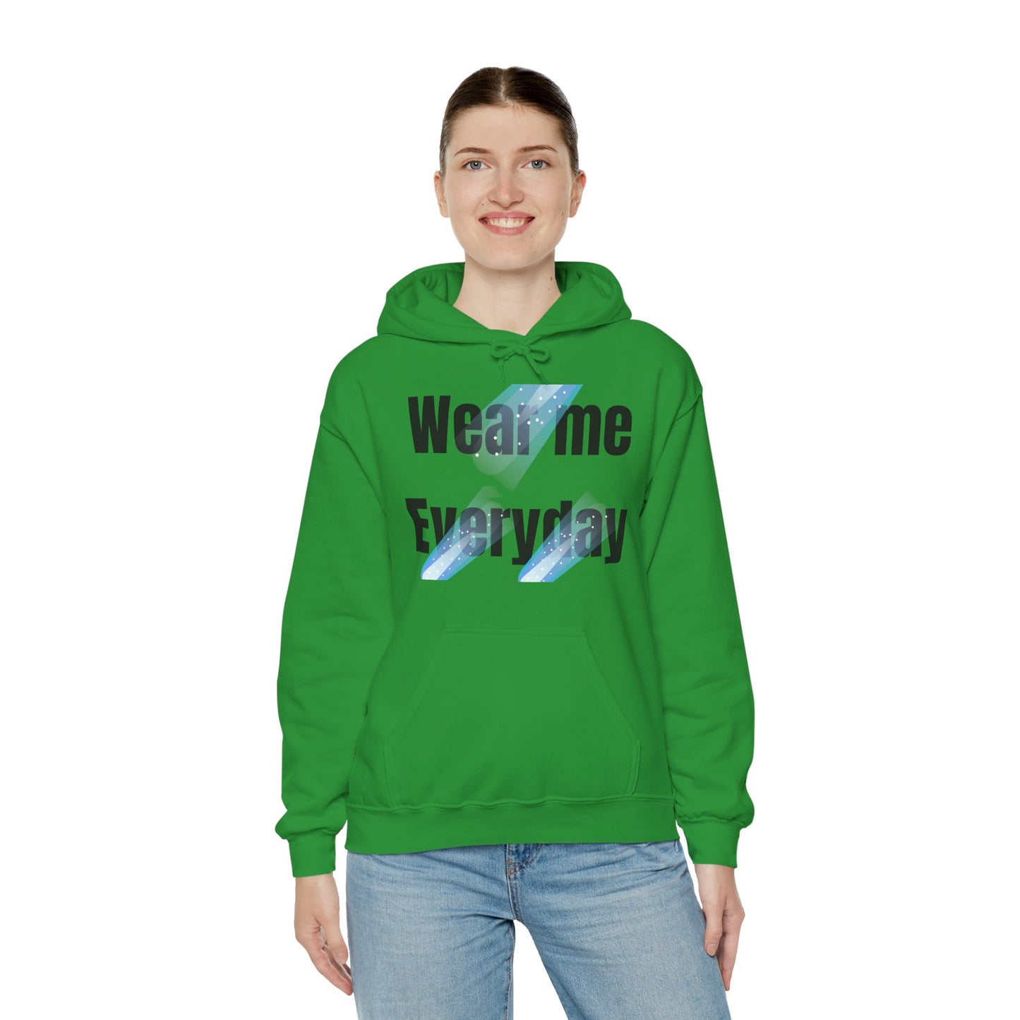 Everyday Wear Unisex Hooded Sweatshirt, Cozy Pullover