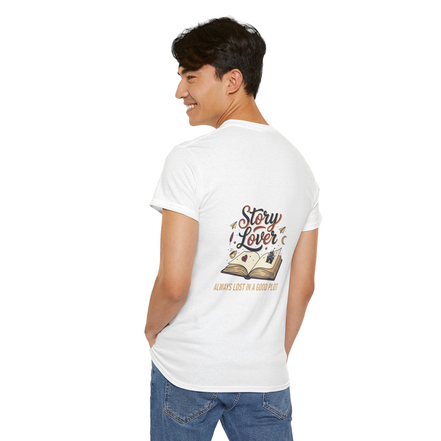 Love Story T-Shirt — 'Love Story' Floral Heart Romance Tee